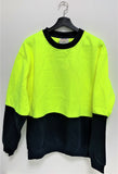 Mixed - Safety Hooded Sweatshirts Size M