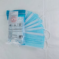 10 Pack - 3 Ply Masks