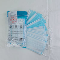 10 Pack - 3 Ply Masks