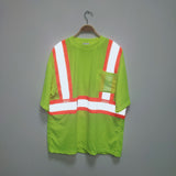 Mixed Hi-Vis Safety Yellow Short Sleeve T-Shirts