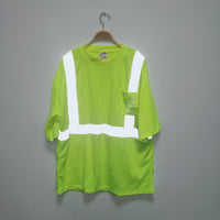 Mixed Hi-Vis Safety Yellow Short Sleeve T-Shirts