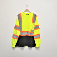 Mixed Hi-Vis Safety Yellow Long Sleeve Shirts