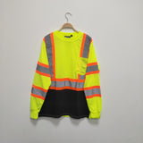 Mixed Hi-Vis Safety Yellow Long Sleeve Shirts