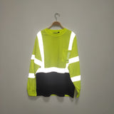 Mixed Hi-Vis Safety Yellow Long Sleeve Shirts