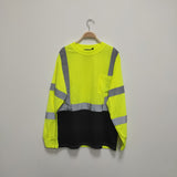 Mixed Hi-Vis Safety Yellow Long Sleeve Shirts