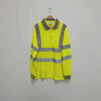 Mixed Hi-Vis Safety Yellow Long Sleeve Shirts