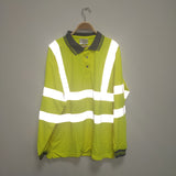 Mixed Hi-Vis Safety Yellow Long Sleeve Shirts