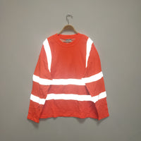 Hi-Vis Safety Orange Long Sleeve Shirts