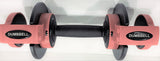 Red Adjustable Dumbbell 24 lbs.      Pick Up Available - Contact Us for Shipping Rate.