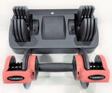 Red Adjustable Dumbbell 24 lbs.      Pick Up Available - Contact Us for Shipping Rate.