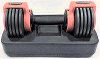 Red Adjustable Dumbbell 24 lbs.      Pick Up Available - Contact Us for Shipping Rate.