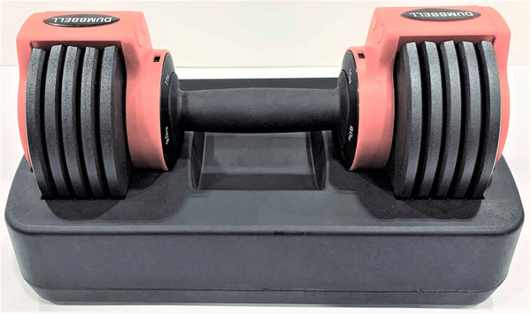 Red Adjustable Dumbbell 24 lbs.      Pick Up Available - Contact Us for Shipping Rate.