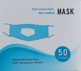 Face Masks with Transparent Window